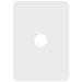 Hager Allure 1 Gang Switch Plate