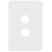 Hager Allure 2 Gang Switch Plate