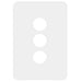 Hager Allure 3 Gang Switch Plate