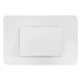 Hager Allure Brush Cable Entry Switch Plate