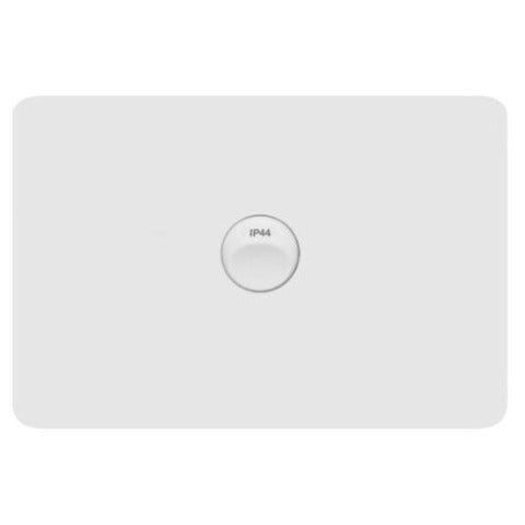 Hager Allure 1 Gang IP44 Horizontal Switch