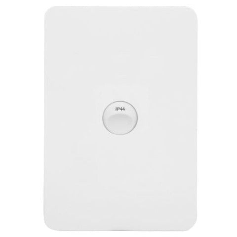 Hager Allure 1 Gang IP44 Vertical Switch