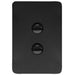 Hager Allure 2 Gang IP44 Vertical Switch