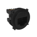 Hager RotoLoc RJ45 CAT 6a Mechanism Matt black