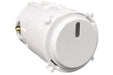 Hager RotoLoc Push Button Momentary Mechanism 6a Matt White