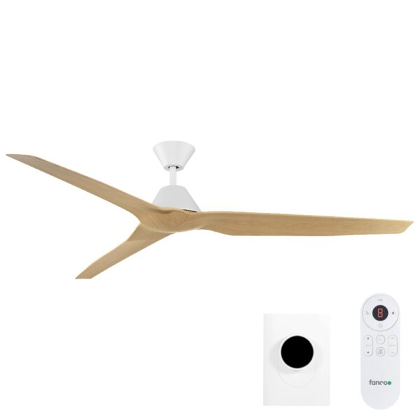 Fanco Infinity-iD - 64" DC Ceiling Fan With Wall Control & Remote/Smart