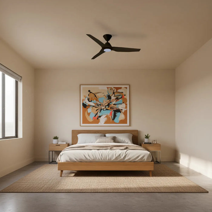 Fanco Infinity-iD V3 DC Ceiling Fan With Light insitu black