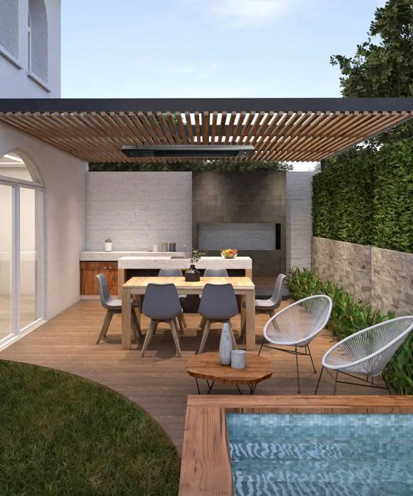 IXL CoziHeat Outdoor Patio Strip Heater 2400W