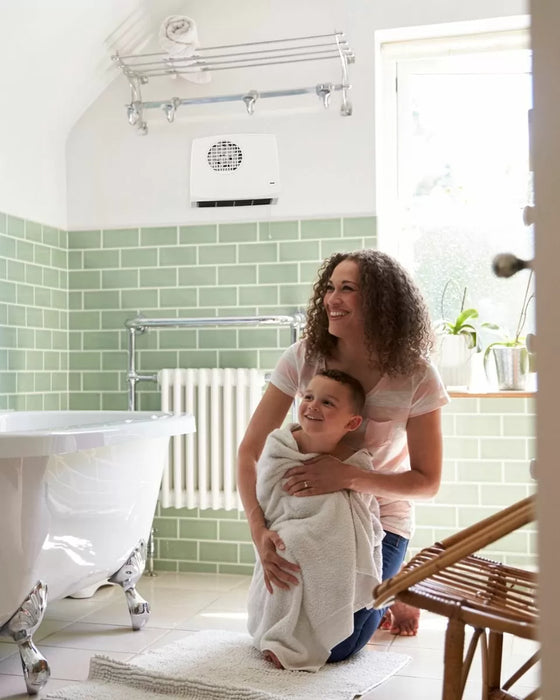 IXL Winflow Essential Wall Mounted Bathroom Fan Heater 2400W