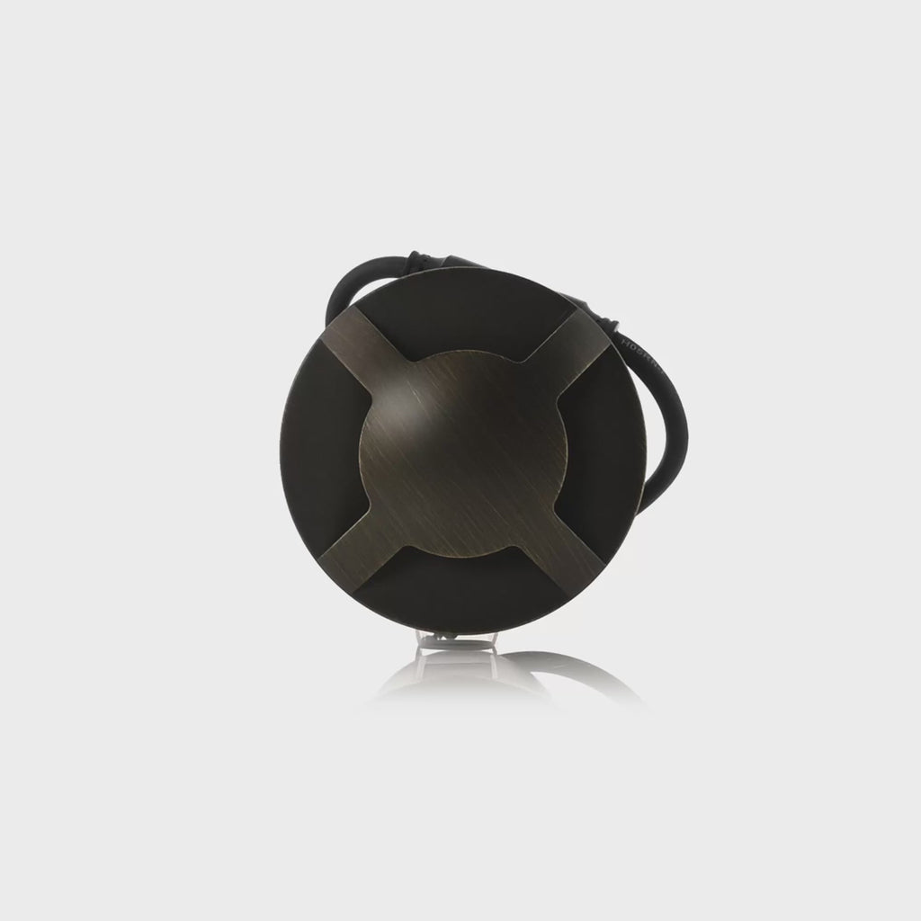 Havit Viale TRI Colour LED Four Driveway | Step Light Antique Brass Video