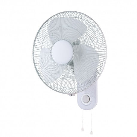 Ventair Zephyr II Oscillating Wall Fan With Pull cord