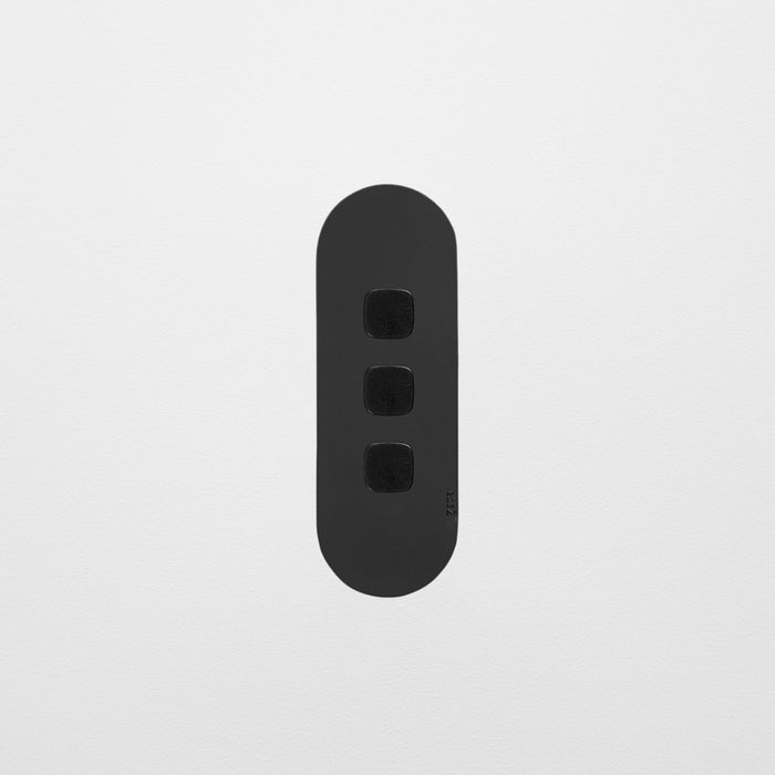 ZETR 13 Series 3 Gang Switch Grid With Faceplate