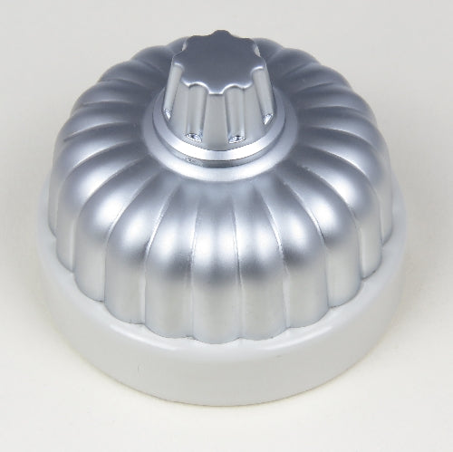 Classic 20 Series Plate With Universal Dimmer With Fluted Cover And Porcelain Base