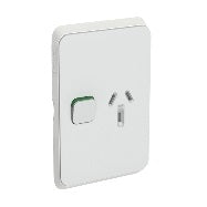 Clipsal Iconic Single Switch Powerpoint Vertical