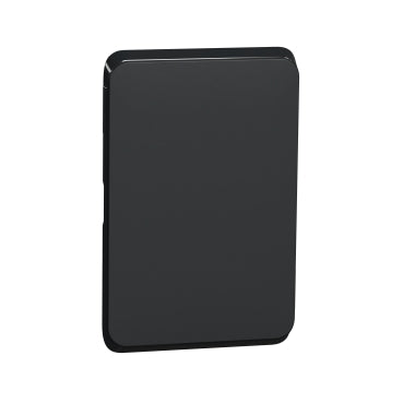 Clipsal Iconic Switch Blank Plate - Cover Only, Black