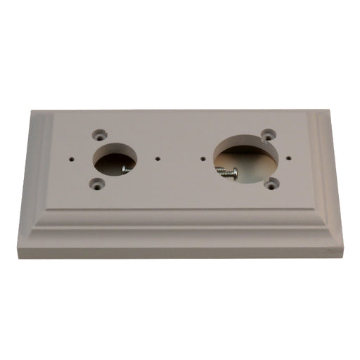 Classic Series Oblong Mounting Block For 2 Switches (To Suit Dimmer)