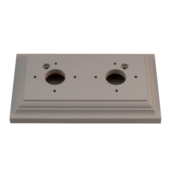 Classic Series Oblong Mounting Block For 2 Switches