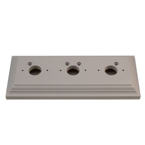 Classic Series Oblong Mounting Block For 3 Switches