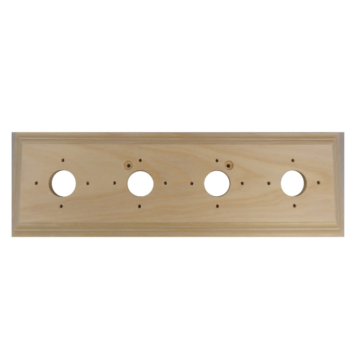 Classic Series Oblong Mounting Block For 4 Switches