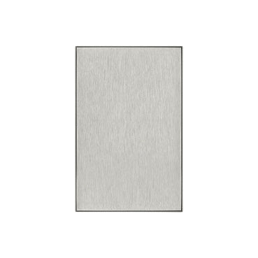 Clipsal Saturn Blank Plate Grid And Fascia, Horizon Silver