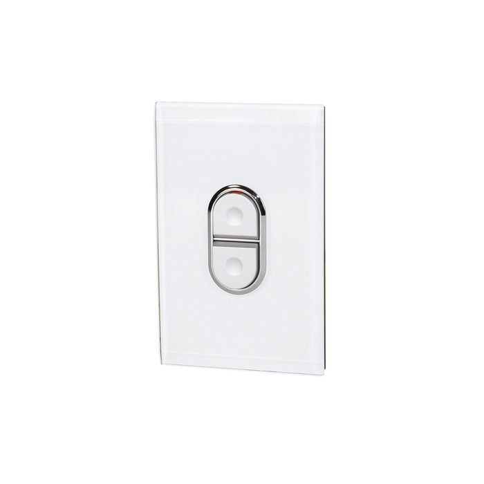 Clipsal Saturn Series Double Pole Cooker Switch 32a, Pure White