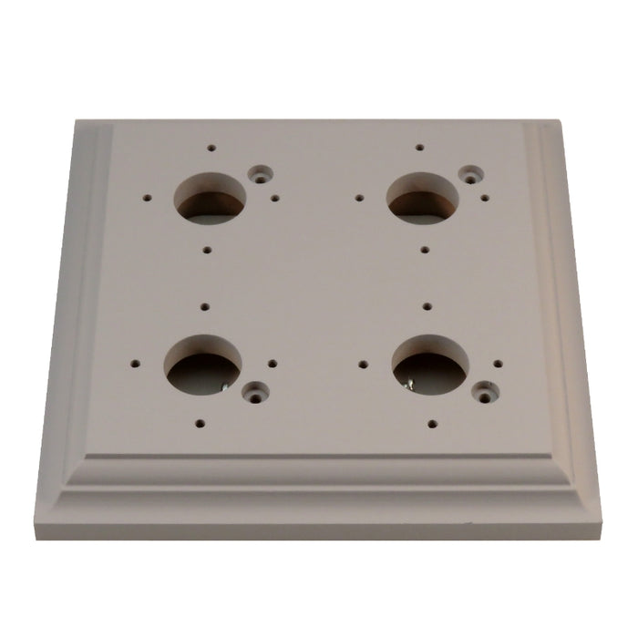 Classic Series Square Mounting Block For 4 Switches