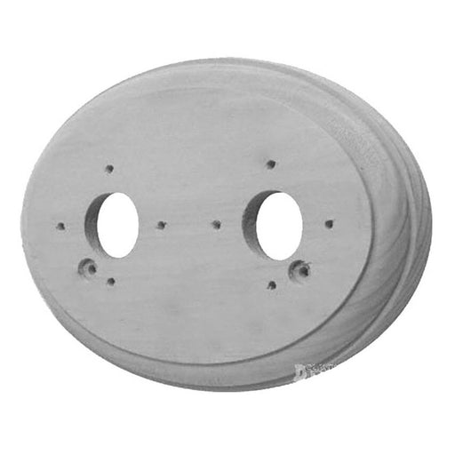 Classic Series Oval Mounting Block For 2 Switches