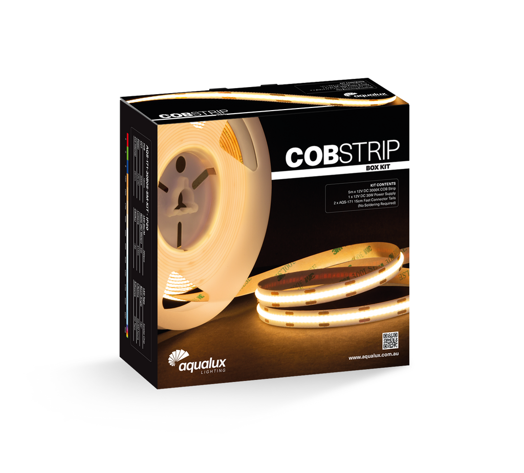 Aqualux COBStrip LED Strip 5m Kit — TEDS Lights, Fans & Home Electricals