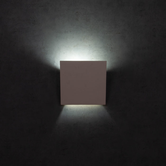 DOMUS - Ceramic Angled Square Wall Light