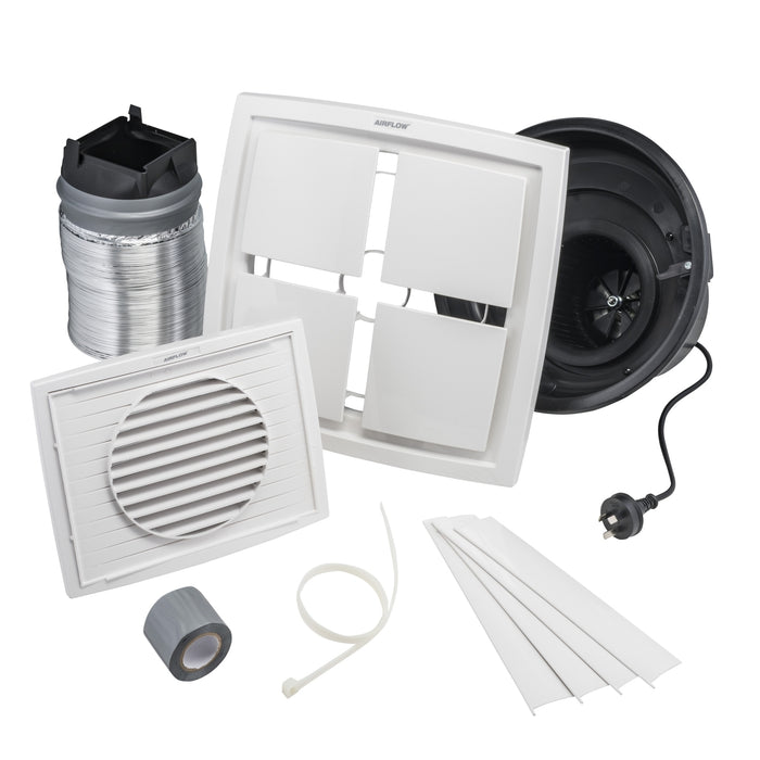 Clipsal Ducted Exhaust Fan Kit CEF40WK-WE