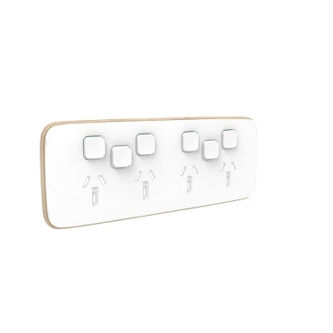 Iconic Powerpoint Clipsal Iconic Powerpoint Cover | Arctic White | Arctic Grey Switches ...
