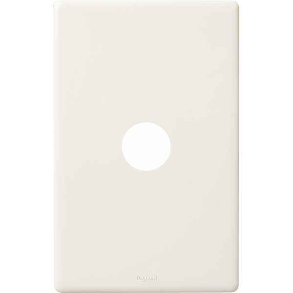 Legrand Excel Life 1 Gang Switch Plate - Cover Only, Available in 4 Colours