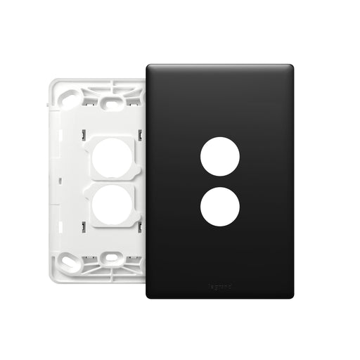 Legrand Excel Life 2 Gang Grid And Plate Assembly