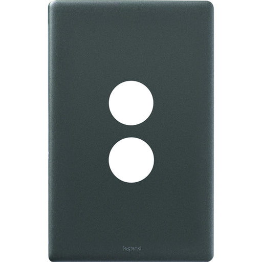 Legrand Excel Life 2 Gang Switch Plate - Cover Only, Available in 4 Colours