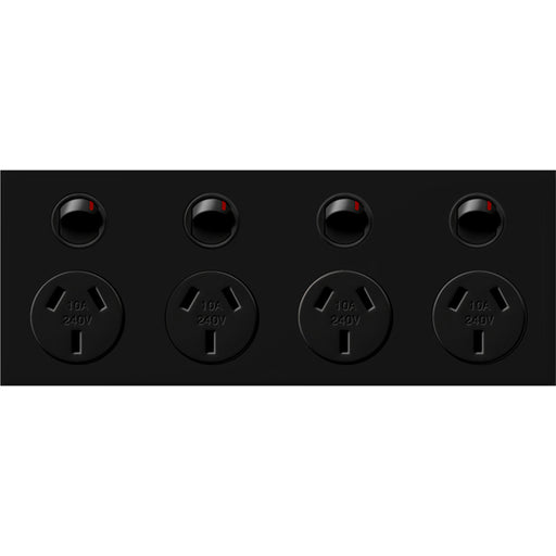 Legrand Excel Life Quad Power Point Outlet, Available in 3 Colours