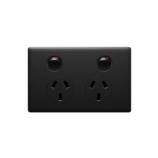Legrand Excel Life Double Power Point Outlet, Available in 5 Colours