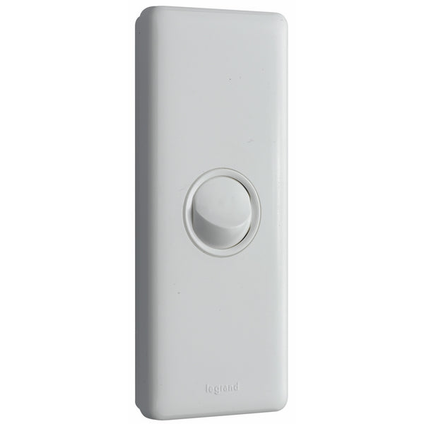 Legrand Excel Life 1 Gang Architrave Switch, White