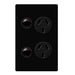 Legrand Excel Life Vertical Double Power Point Outlet, Available in 5 Colours