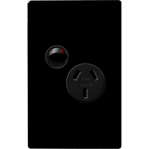 Legrand Excel Life Vertical Single Power Point Outlet, Available in 5 Colours