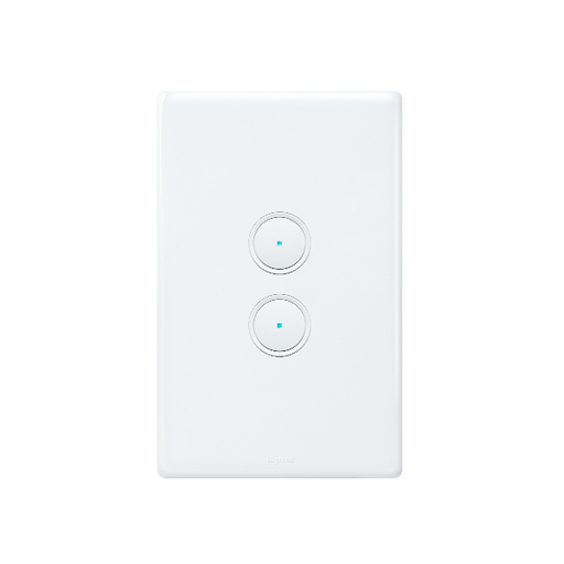 HPM Legrand Excel Life With Netatmo | 2 Gang Smart Switch