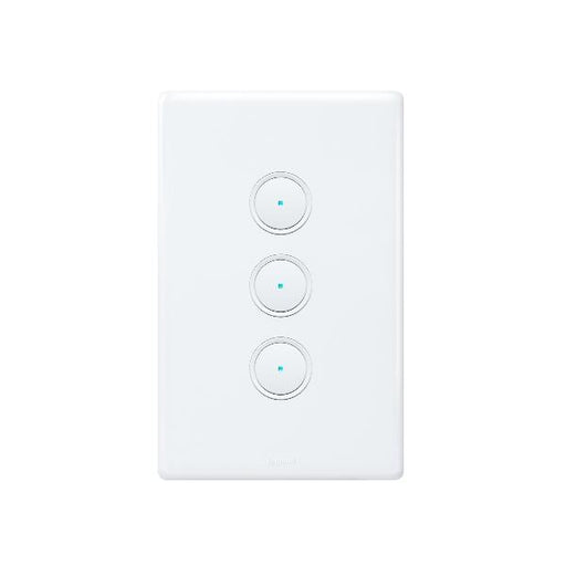 HPM Legrand Excel Life With Netatmo | 3 Gang Smart Dimmer