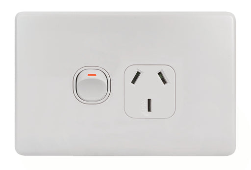 Flat Cat Slimline Single Power Point