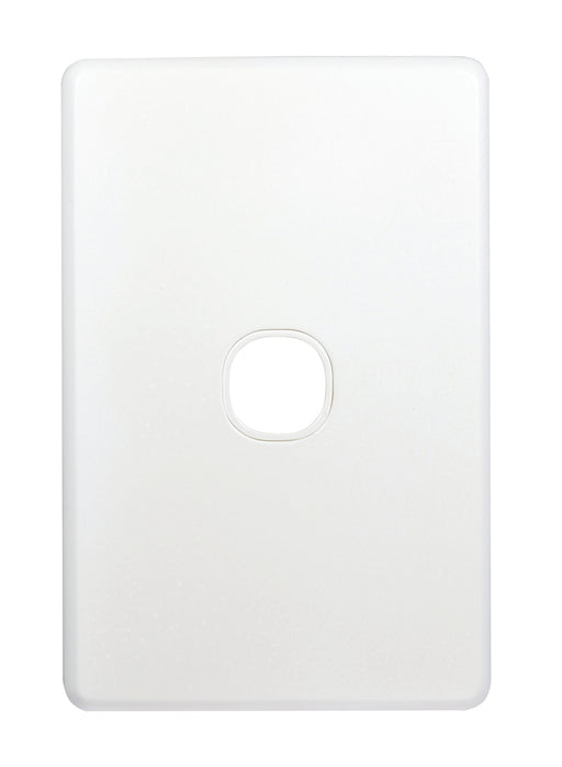 Flat Cat Slimline 1 Gang Grid And Plate Assembly