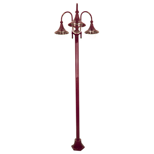 Domus Monaco - Triple Head Tall Plain Traditional Post