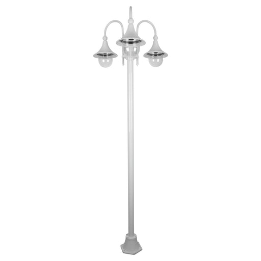 Domus Monaco - Triple Head Tall Plain Traditional Post