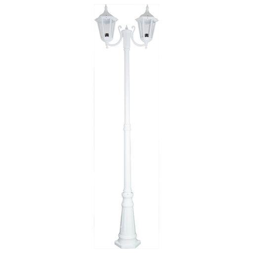 Domus Chester - Twin Curved Arm Head Tall Traditional Post