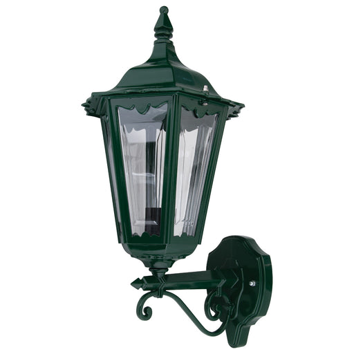 Domus Chester - Straight Arm Up Facing Traditional Wall Light