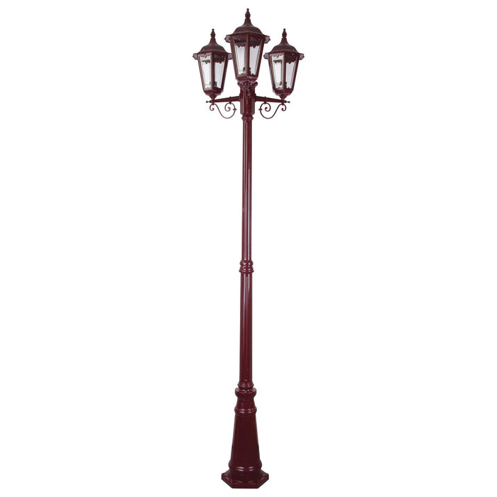 Domus Chester - Triple Head Tall Traditional Post