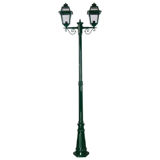 Domus Avignon - Twin Head Tall Traditional Post