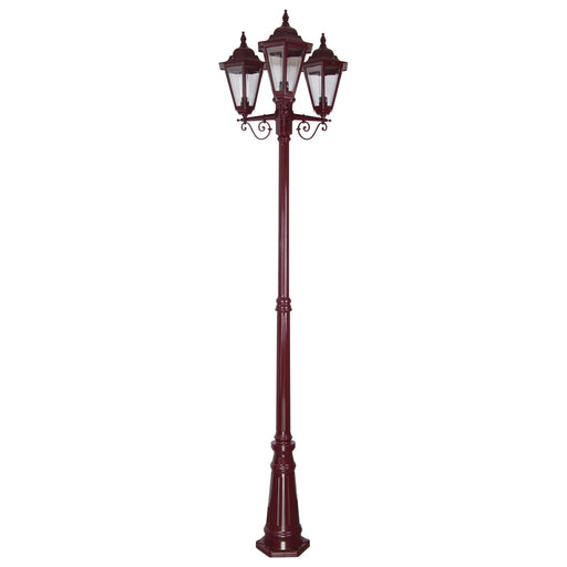 Domus Turin - Triple Head Tall Traditional Post
